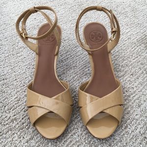 Tory Burch Nude Heels